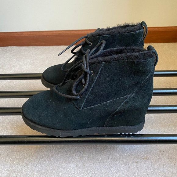 UGG Women Classic Femme 1126674 Lace Up Suede Boots - NEW NWOB - Picture 3 of 9